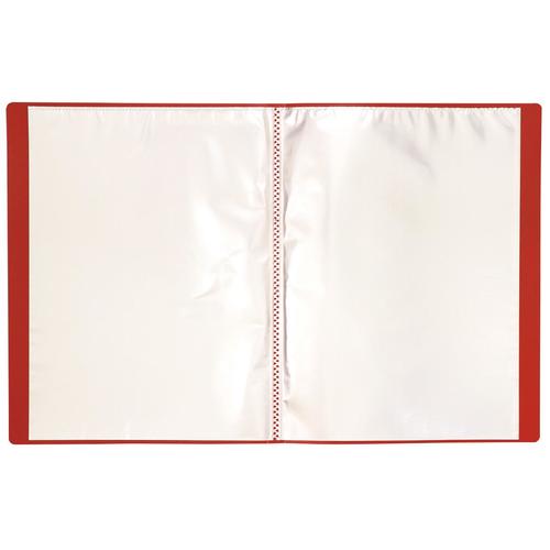 クリアブックB厚A420ポケットブルー