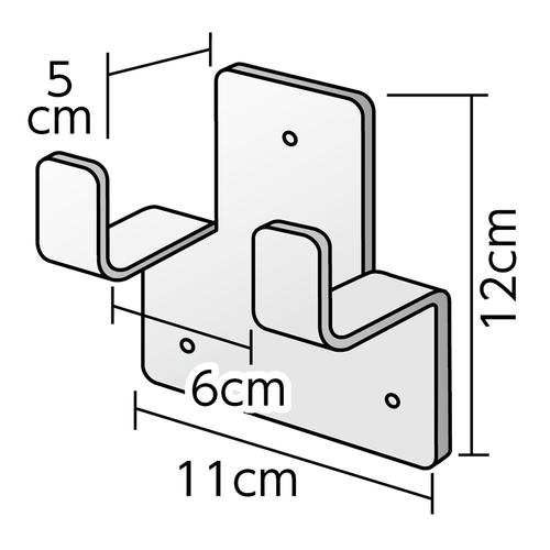 さすまた立て掛け用金具大