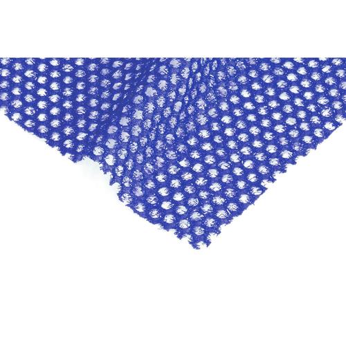 キラキラメッシュスカーフ 青