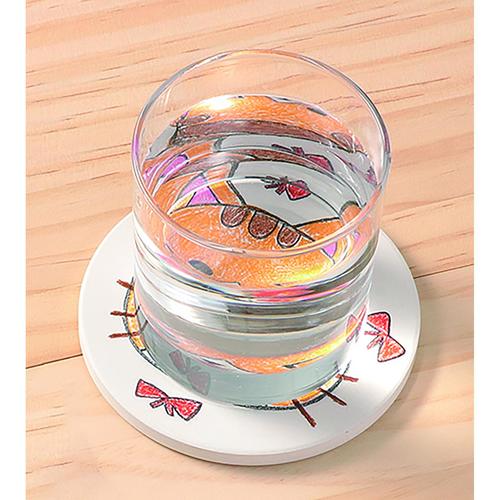 白雲石コースターφ100mm