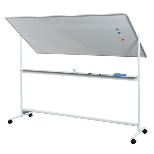 脚付き回転ホワイトボード両面タイプ1800