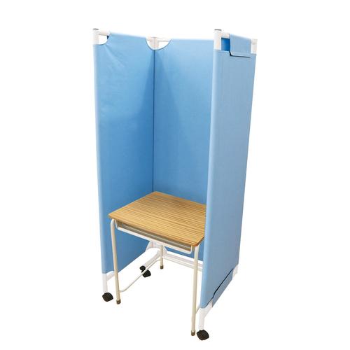 3連カラーパーテーションブルー