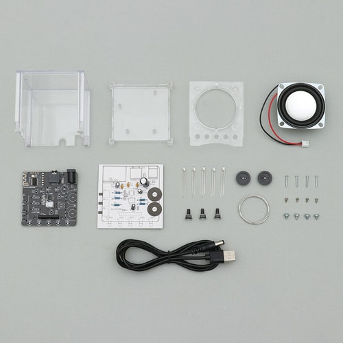 らくらく組立スケルトンBTスピーカー