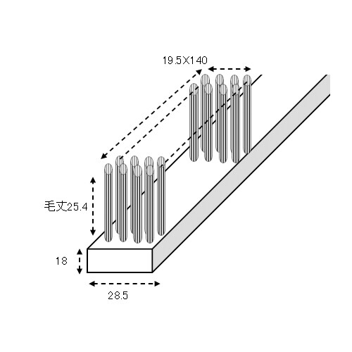 耐静電ロングハンドルブラシ EA109AR−81