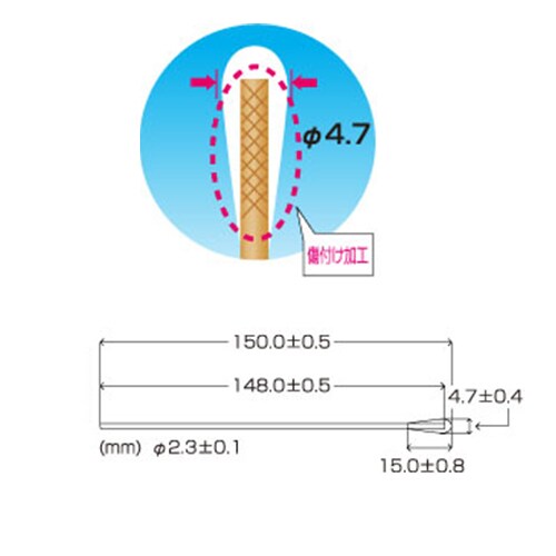 クリーニングスティック(片面)EA109DY−19