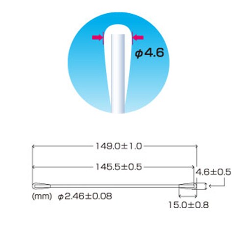 クリーニングスティック(両面)EA109DY−20