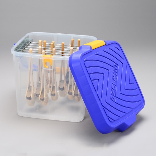 刷毛保存箱(ポリプロピレン) EA109NF−50