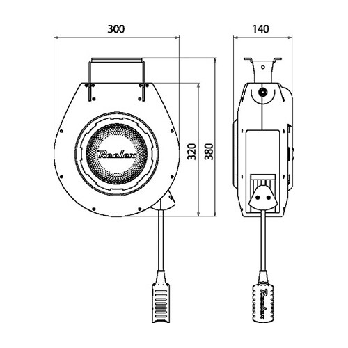 自動巻エアーホースリールEA124BY−2