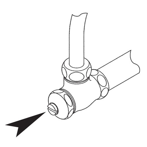 水栓ハンドル用スピンドル EA124MJ−2