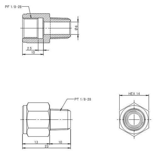 中間ニップルソケットSUSEA141AY−271