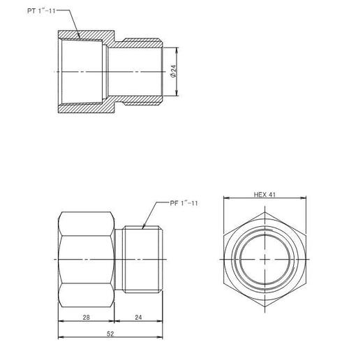 中間ニップルソケットSUSEA141AY−288