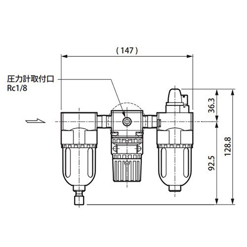 F.R.L.ユニット EA153CD−12A