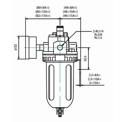 F.R.L.ユニット EA153CD−34A