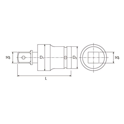 ユニバーサルジョイントEA164KF−1B