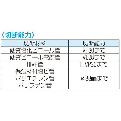 塩ビパイプカッター EA338AK−10