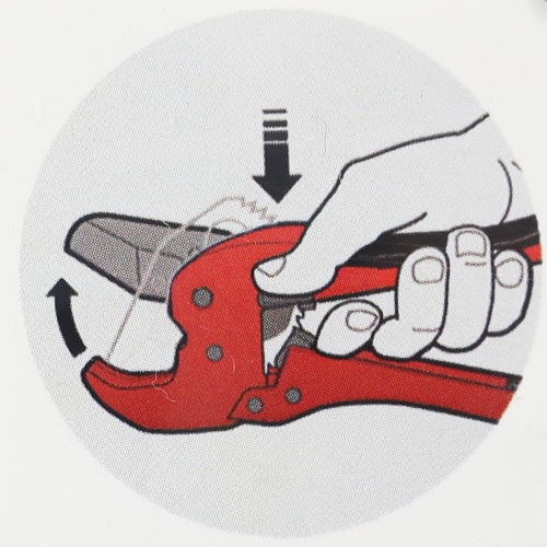 プラスチックパイプカッターEA338BG−5