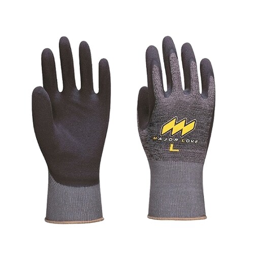 天然ゴムコーティング手袋EA354AB−164