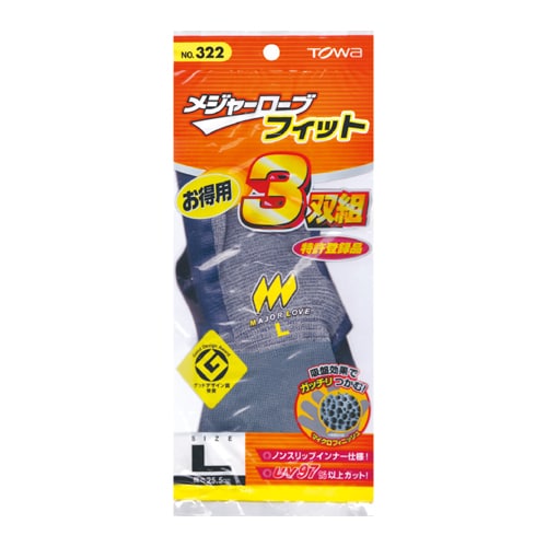 天然ゴムコーティング手袋EA354AB−168