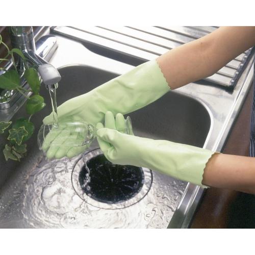 中厚手ビニール手袋 EA354GF−43