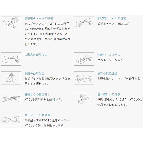 ヒートガン(軽量型)EA365VA−4A