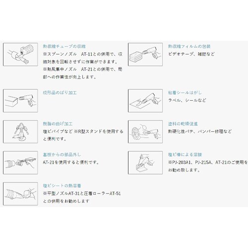 ヒートブロワ(温度可変式) EA365VB−3