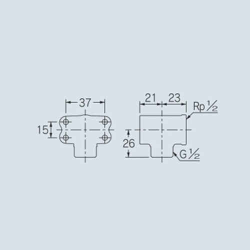 座付L型ソケット EA432MS−163A