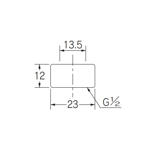 止水栓用袋ナット EA432MS−503