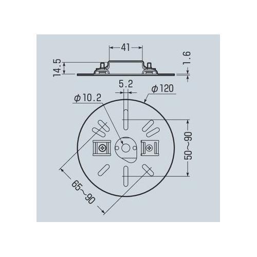 防犯カメラ取付プレート EA440AF−198