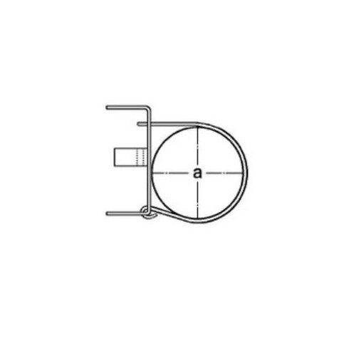 冷媒配管用全ねじ固定金具EA440BZ−54