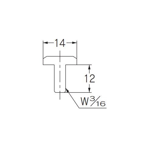 水栓ハンドル用ビス EA468B−118