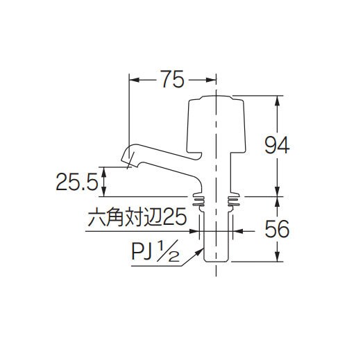 立水栓 EA468B−16A