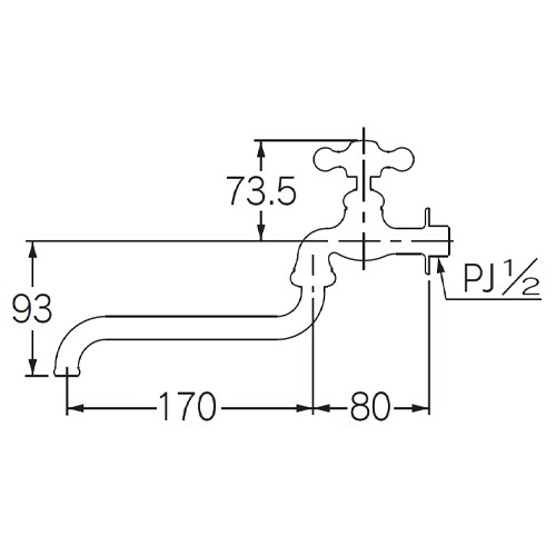 自在水栓 EA468BE−1