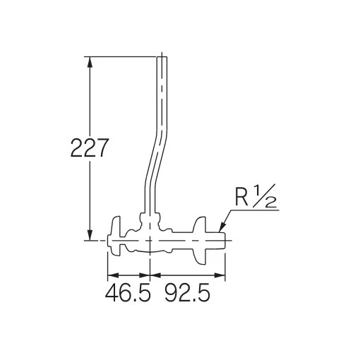 アングル型止水栓 EA468BN−31