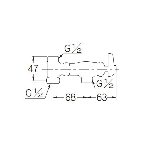 アングル型分岐金具 EA468BN−43