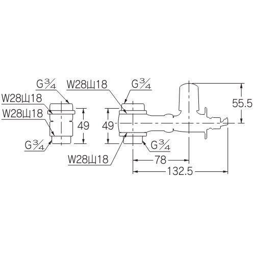 分岐金具 EA468BN−88A