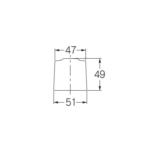 取替用水栓ハンドル EA468BP−12A