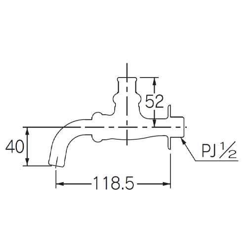 共用万能ホーム水栓 EA468BP−5