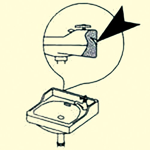 洗面用バックハンガー EA468GK−6
