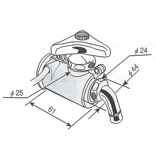 水道コック用ヒーター EA468L−131