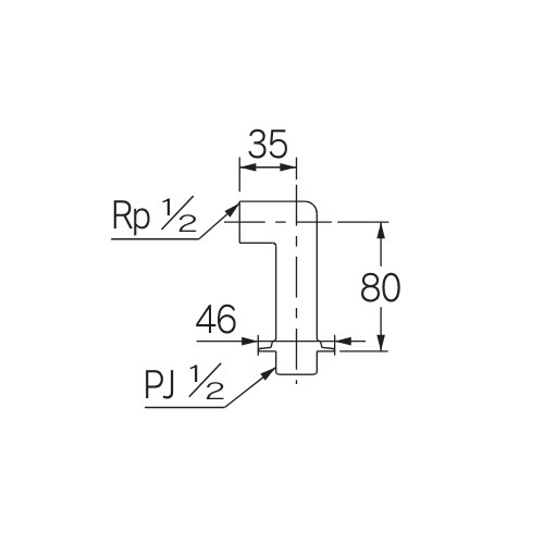 水栓取付脚 EA469BP−14