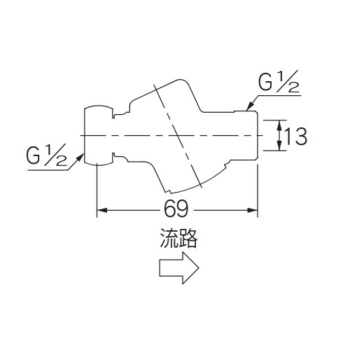 ストレーナー継手 EA469BR−30