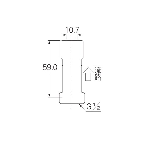 銅管用逆止弁 EA469BR−4