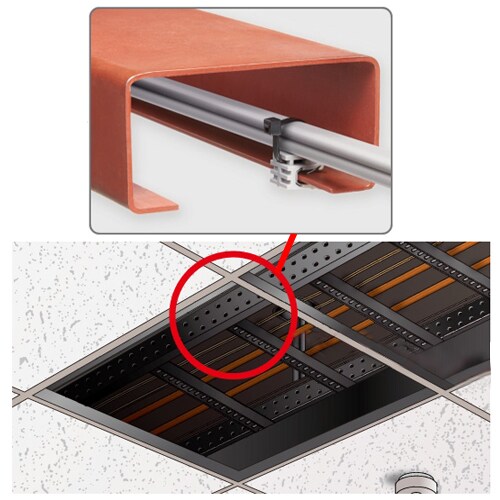 結束バンド用クリップベースEA475GH−26