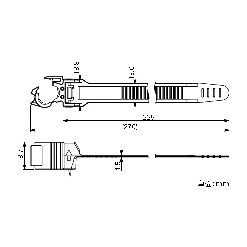 吊りボルトタイ(再結束タイプ) EA475GH−6