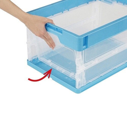 折たたみ式コンテナ(28¥L)EA506AA−47