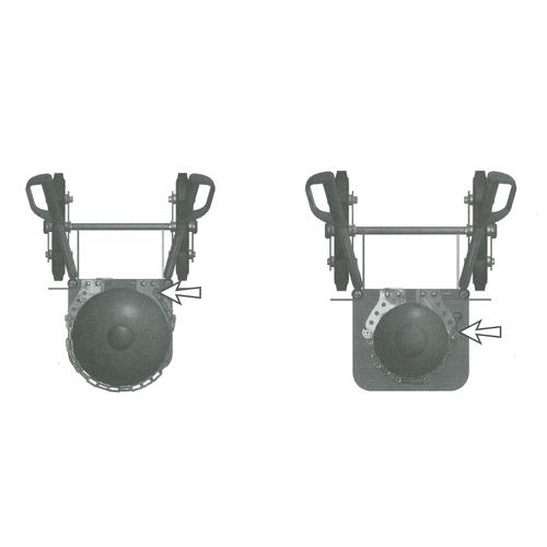 ハンドトラック(ボンベ用)EA520FD−11