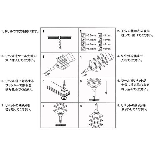 強力型ハンドリベッター EA527NG