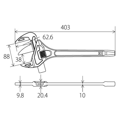 モーターレンチ EA530ZJ−12