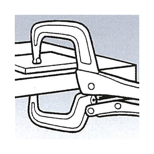 溶接用ロッキングプライヤー EA533FK−11