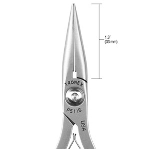 精密プライヤー(ばね付)EA535B−21